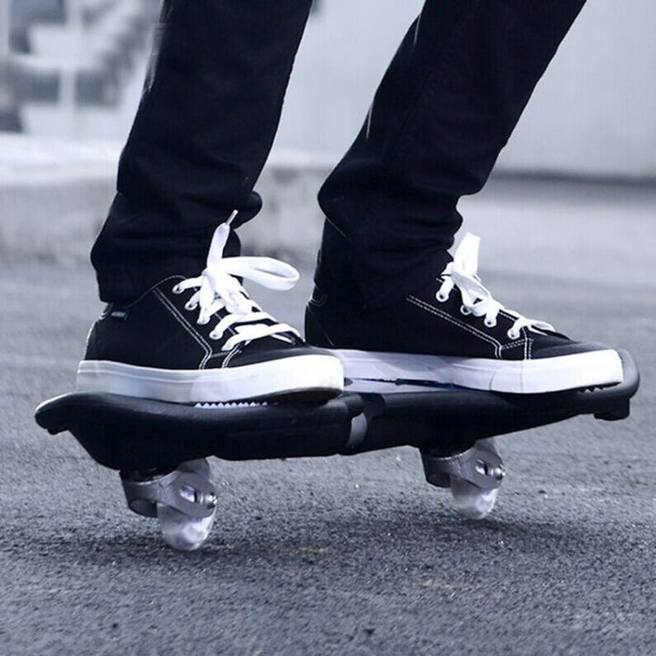 Skanto | Fashion Vulkan Mønster To-Hjul Skateboard Blazing Flash Hjul Vitalitetsbrett (Blå)