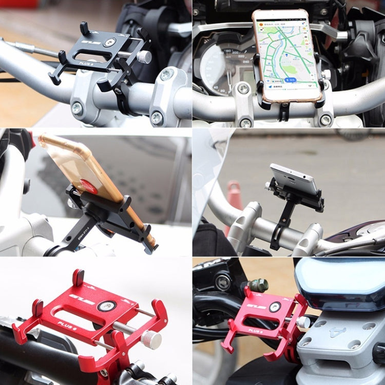 Skanto | GUB Plus 6 Aluminiumlegering MTB Sykkel Telefonholder (Sølv)