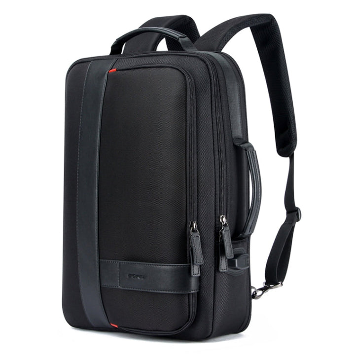 Skanto | Bopai 751-006561 Stor kapasitet forretningsavslappet pustende laptop ryggsekk med ekstern USB-port, Størrelse: 29 x 16 x 44 cm (Svart)