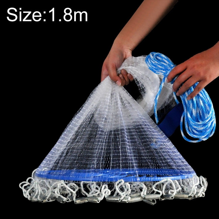 Skanto | 360 Flygende Disc Monofilament Fiskegarn, Høyde: 1,8 m