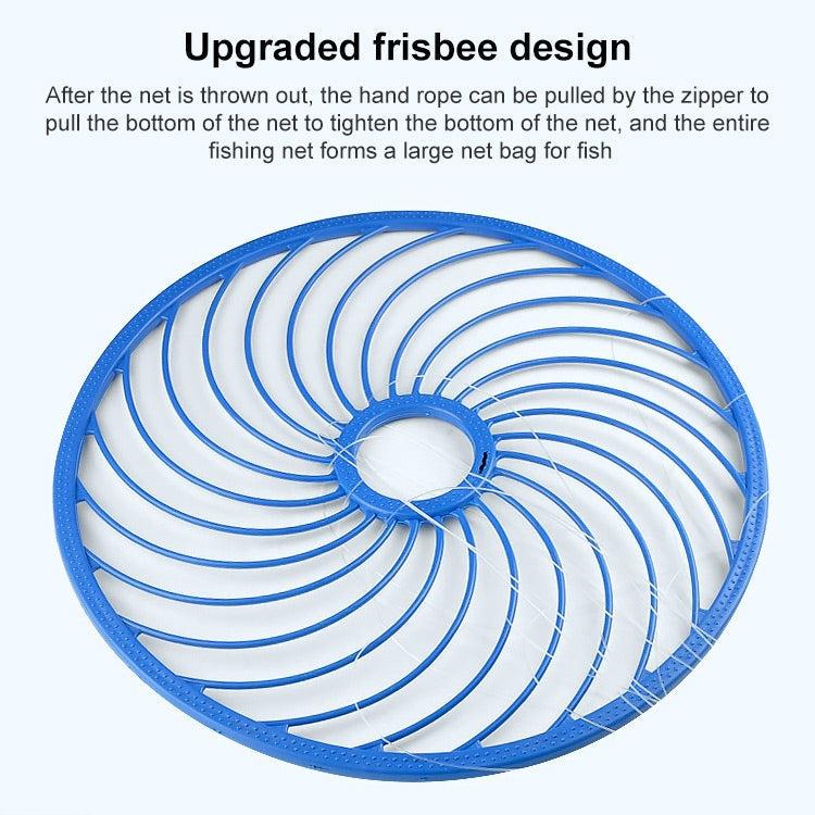 Skanto | 360 Flygende Disc Monofilament Fiskegarn, Høyde: 1,8 m