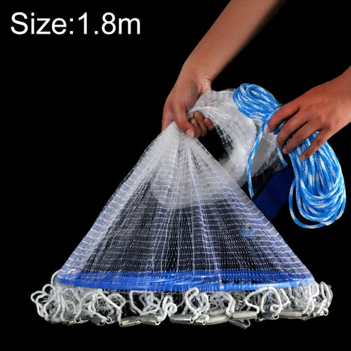 Skanto | 360 Flygende Disc Monofilament Fiskegarn, Høyde: 1,8 m