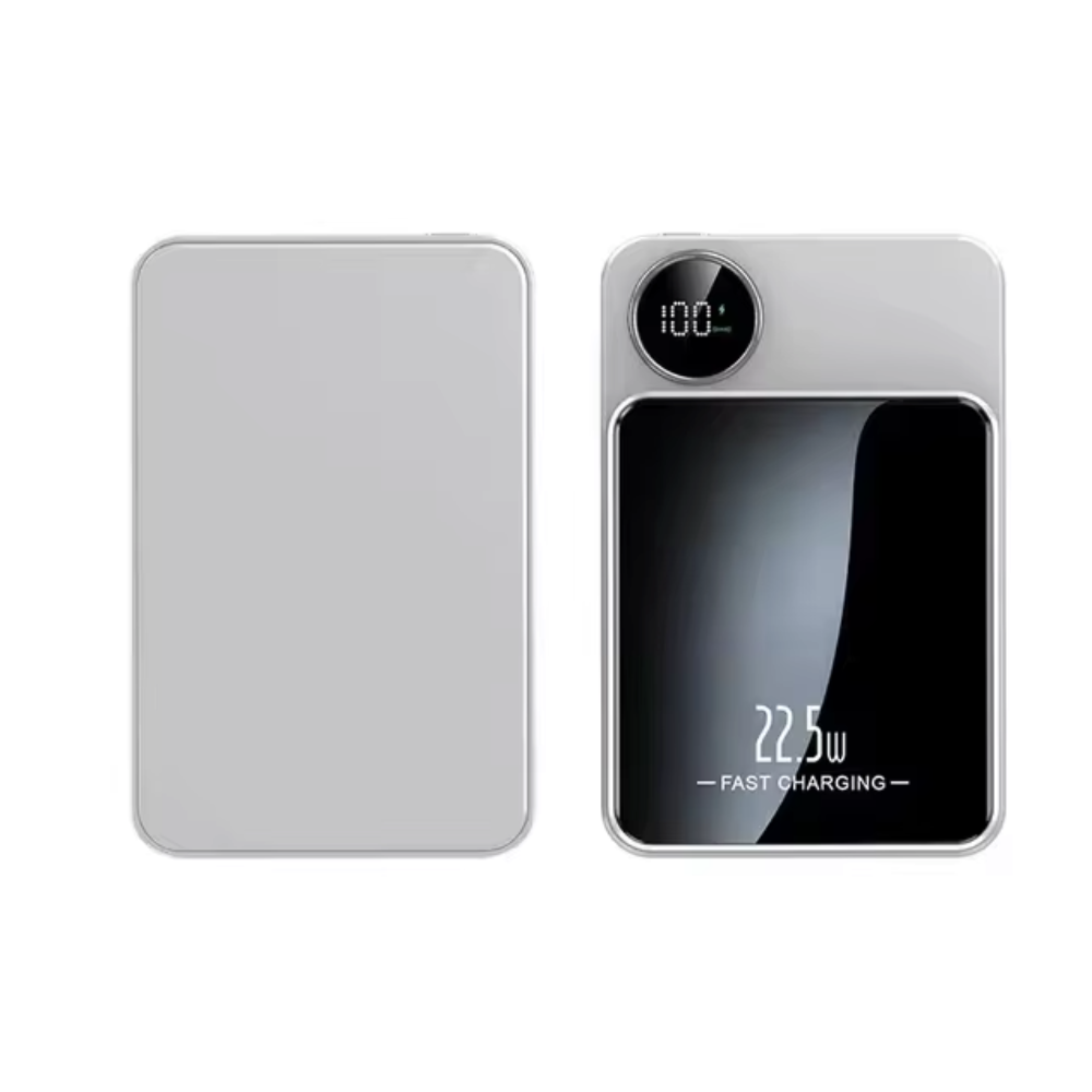 Skanto | mAh Magnetisk Trådløs Bærbar Power Bank Kompatibel med iPhone