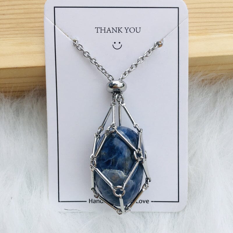 Skanto | Krystallstein Choker Halskjede