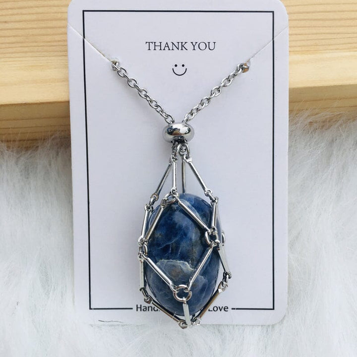 Skanto | Krystallstein Choker Halskjede