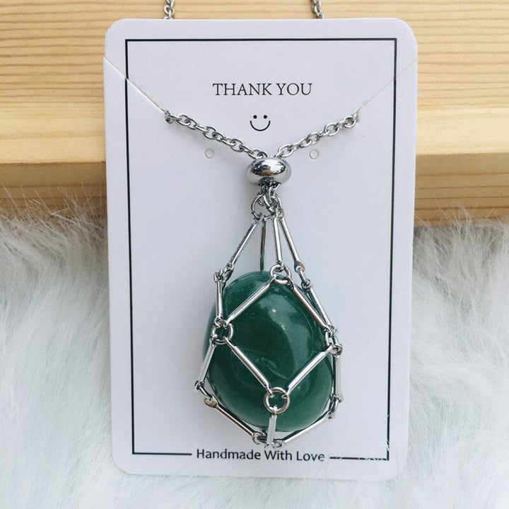 Skanto | Krystallstein Choker Halskjede