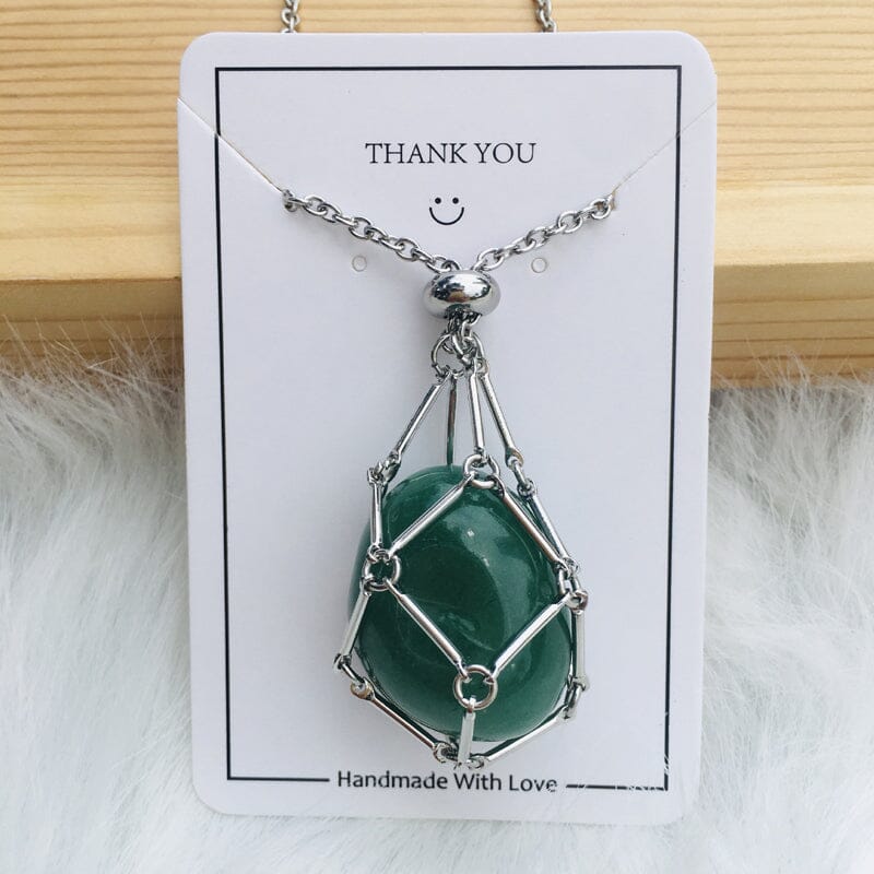 Skanto | Krystallstein Choker Halskjede