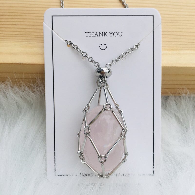 Skanto | Krystallstein Choker Halskjede