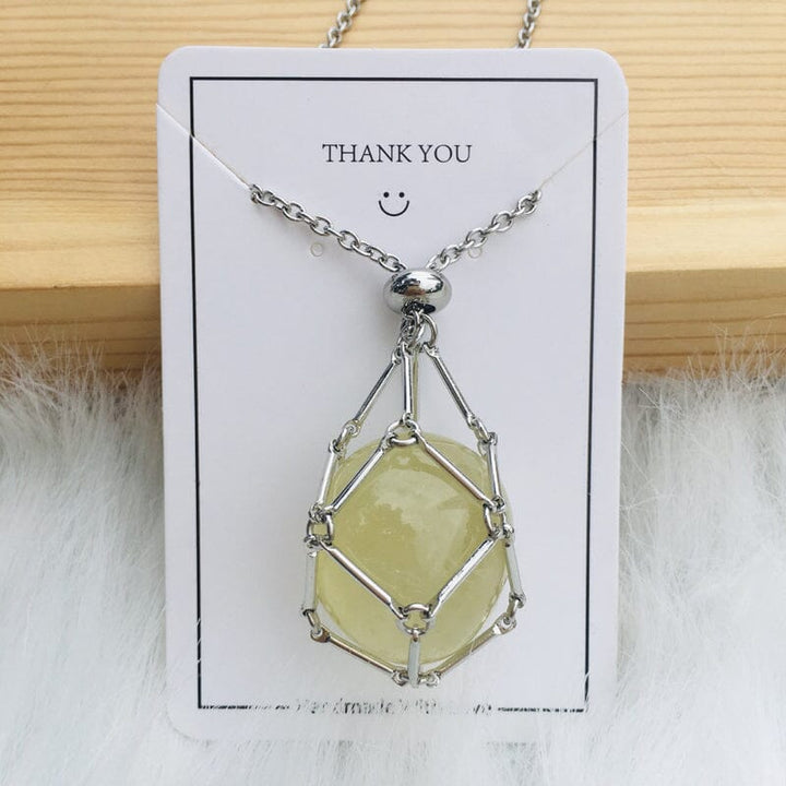 Skanto | Krystallstein Choker Halskjede