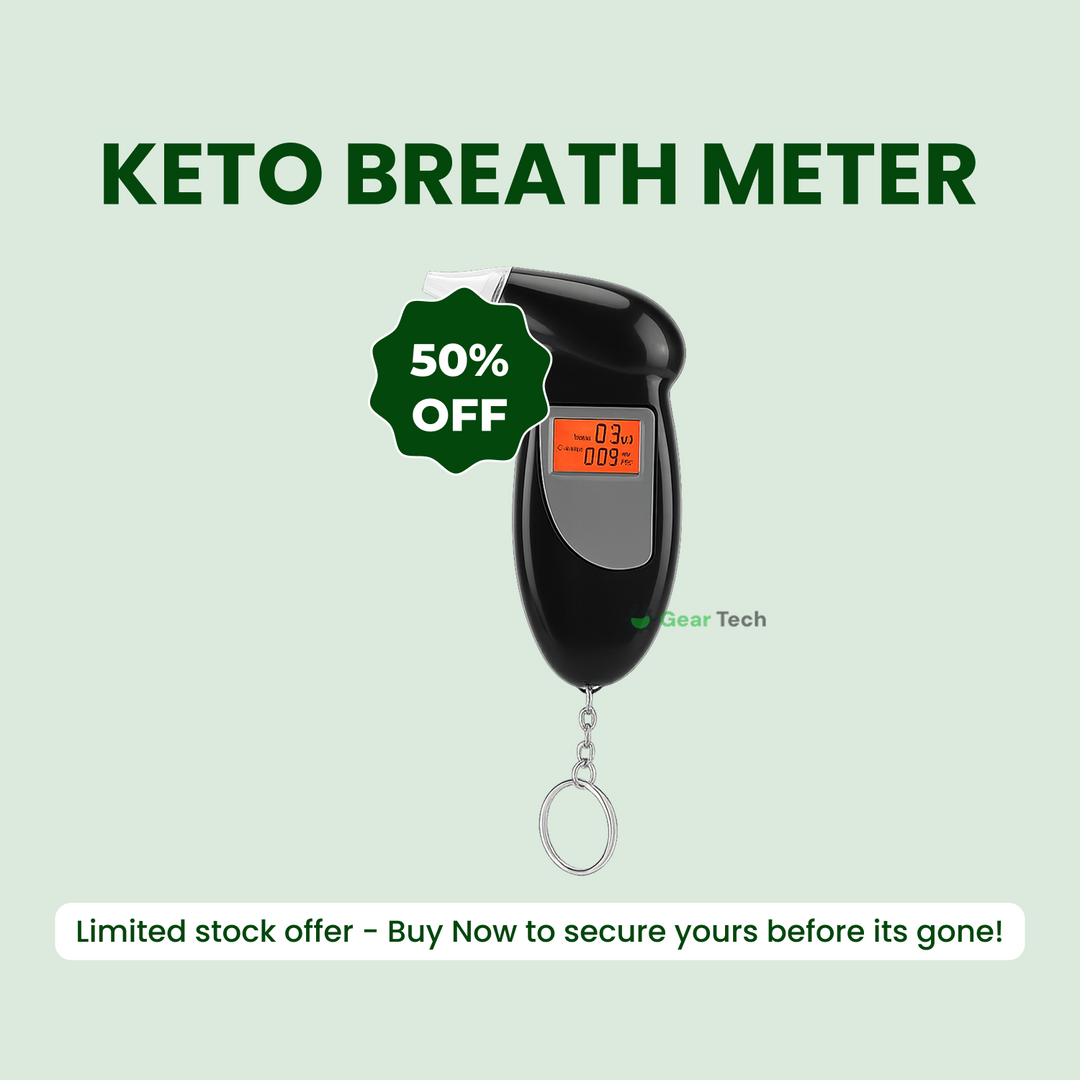 Skanto | Keto Breath Meter | Nøyaktig ketose overvåking for vekttap og kostholdsoptimalisering hjemme eller på farten