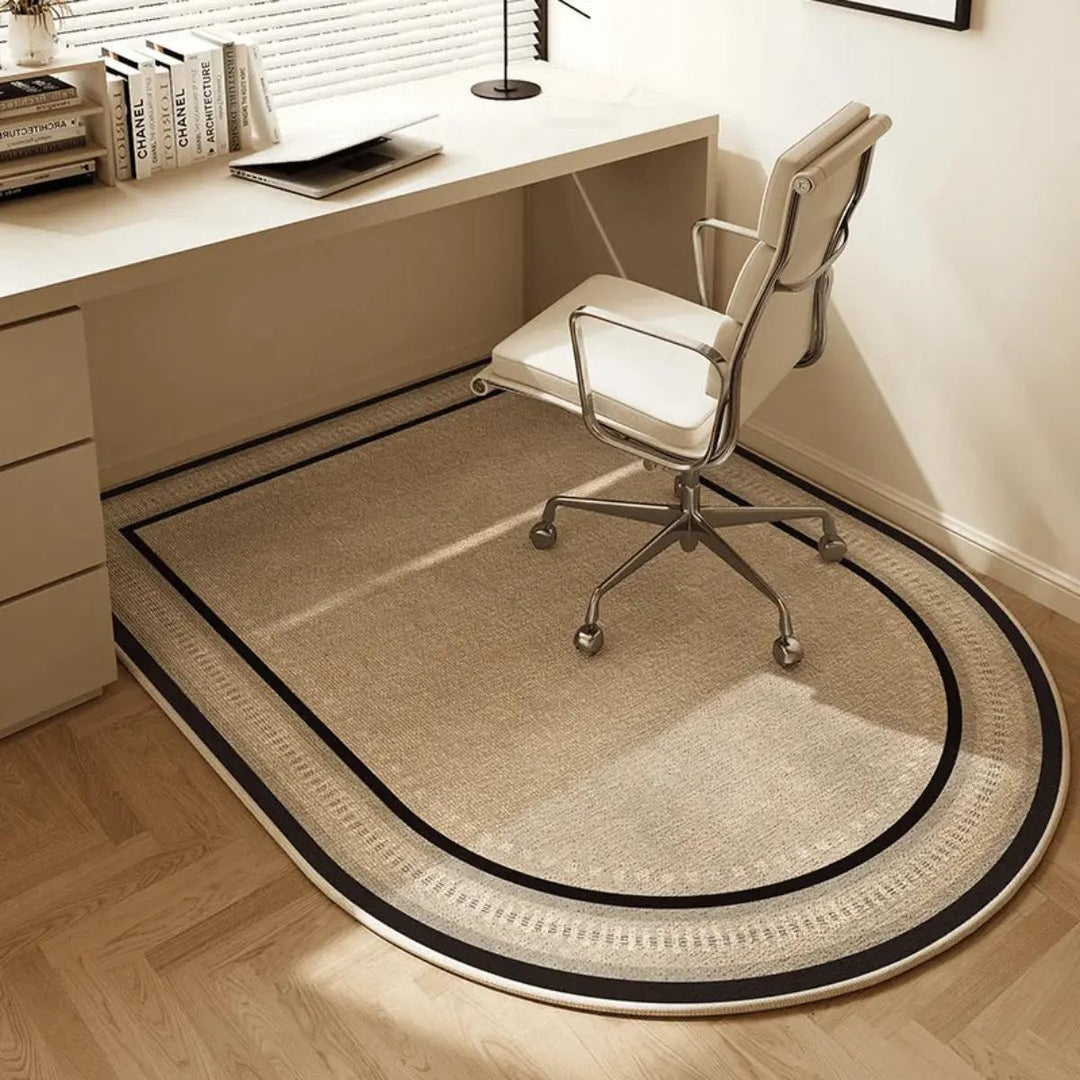 Skanto | FloorShield Stolmatte – Transparent Beskyttelsesmatte for Kontorstoler