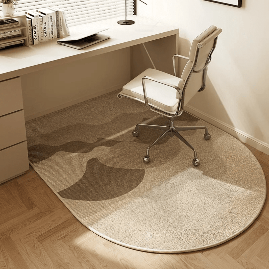 Skanto | FloorShield Stolmatte – Transparent Beskyttelsesmatte for Kontorstoler