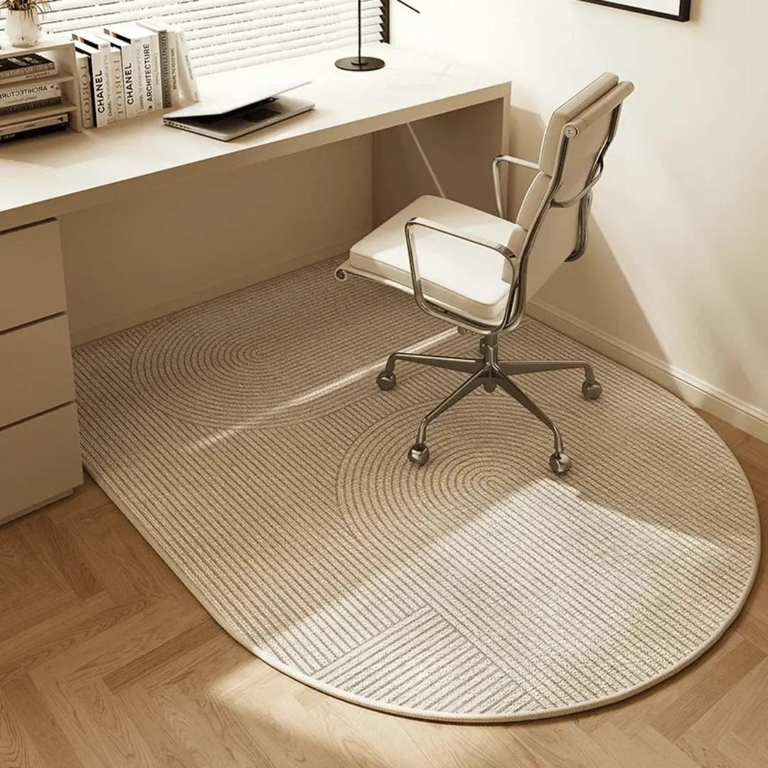 Skanto | FloorShield Stolmatte – Transparent Beskyttelsesmatte for Kontorstoler
