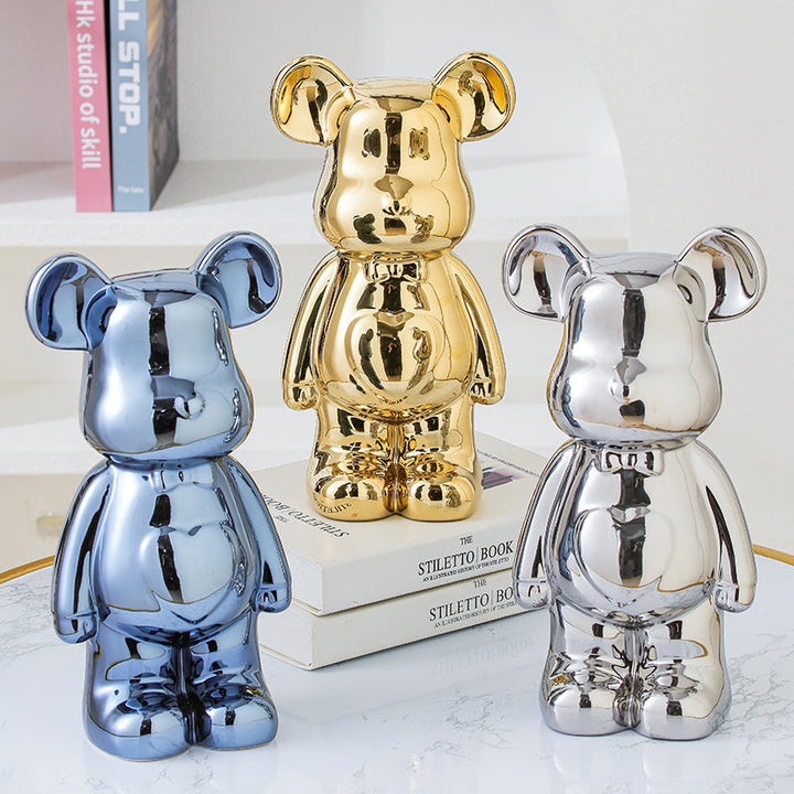 Skanto | Elegant Kosedyrfigur for Moderne Møblering