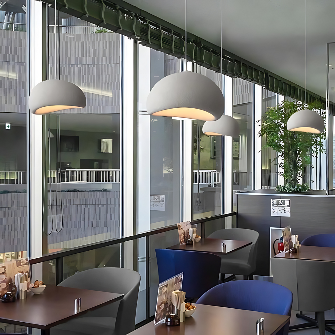Skanto | LED Pendellampe - Nordisk Wabi Sabi Design - Justerbar Belysningsarmatur for Hjemmedekorasjon & Moderne Interiører