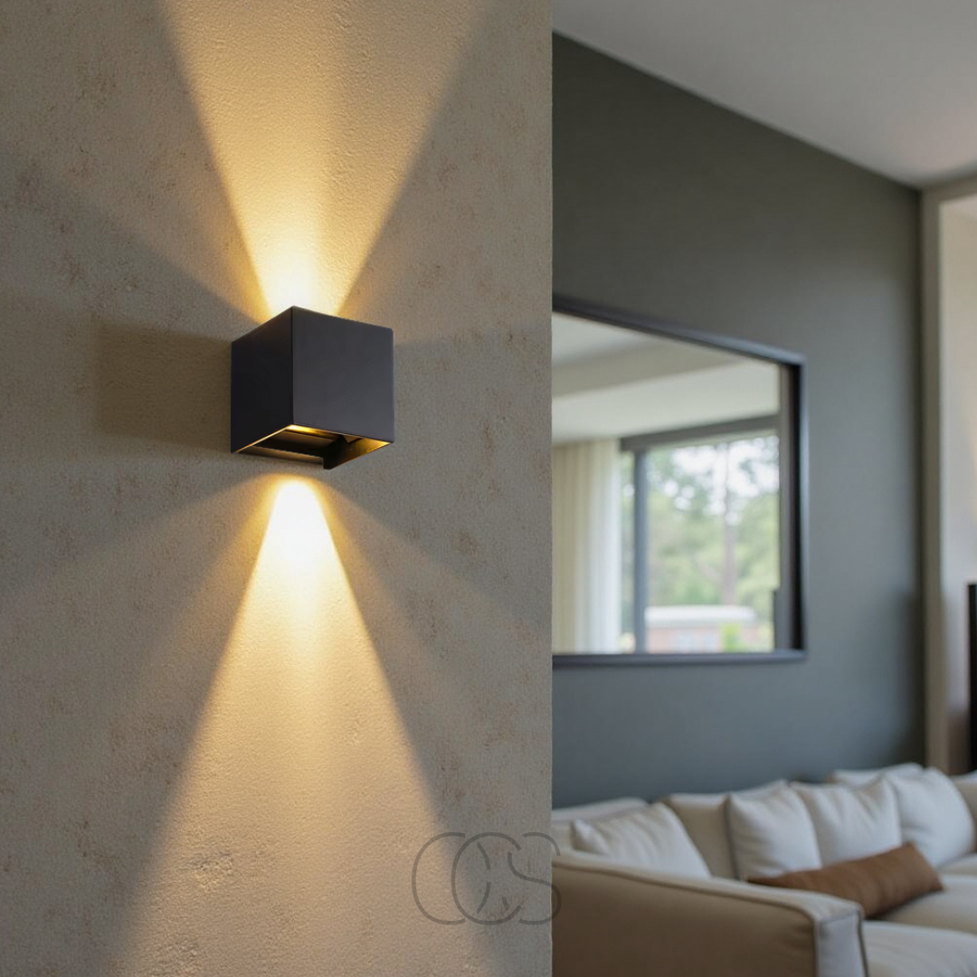 Skanto | Luksus trådløs oppladbar vegglampe – bevegelsessensor og varm LED-belysning (2700K)