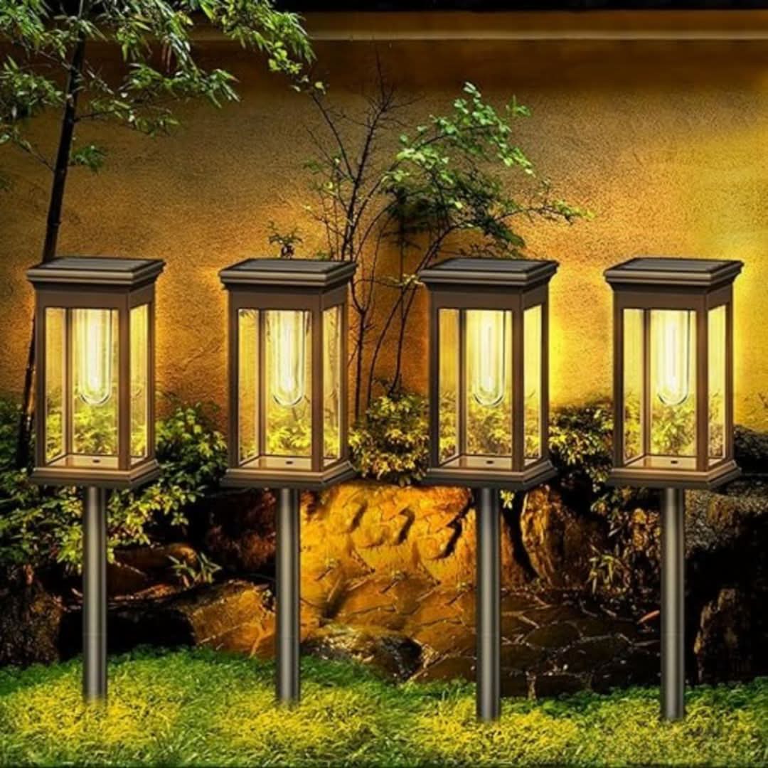 Skanto | Trådløs solcelledrevet hage lampe – GlowPath