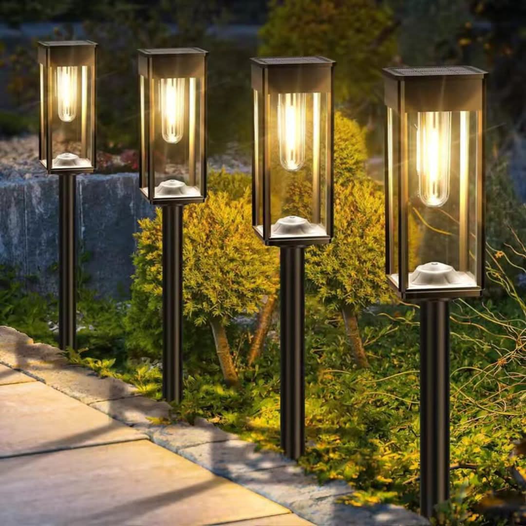 Skanto | Trådløs solcelledrevet hage lampe – GlowPath