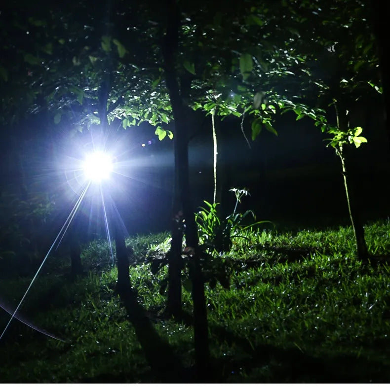Oppladbar LED hodelykt holdbar, vanntett og kraftig | Skanto