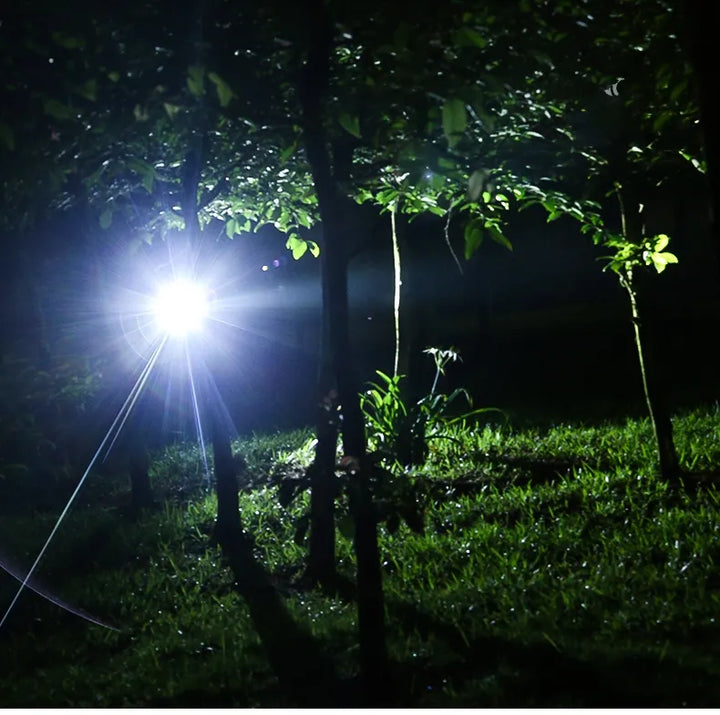 Oppladbar LED hodelykt holdbar, vanntett og kraftig | Skanto