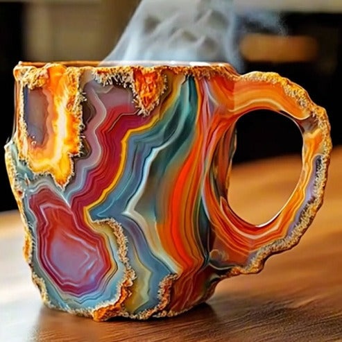 Skanto | CrystalBrew Kaffe Kopper | Elegante mineral krystall kopper for en unik kaffeopplevelse