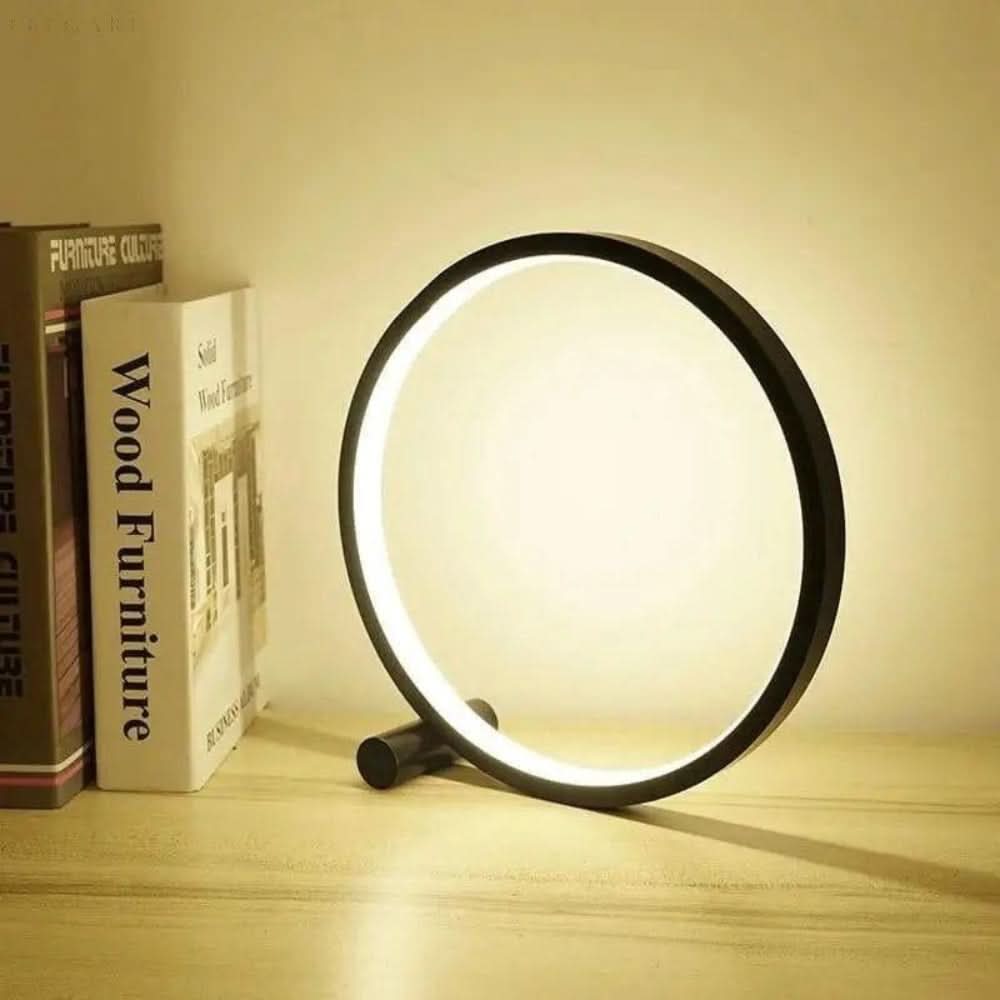 Skanto | Dimbar LED Ring Bordlampe – Moderne Berøringskontroll