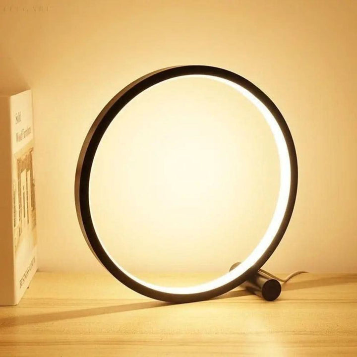 Skanto | Dimbar LED Ring Bordlampe – Moderne Berøringskontroll