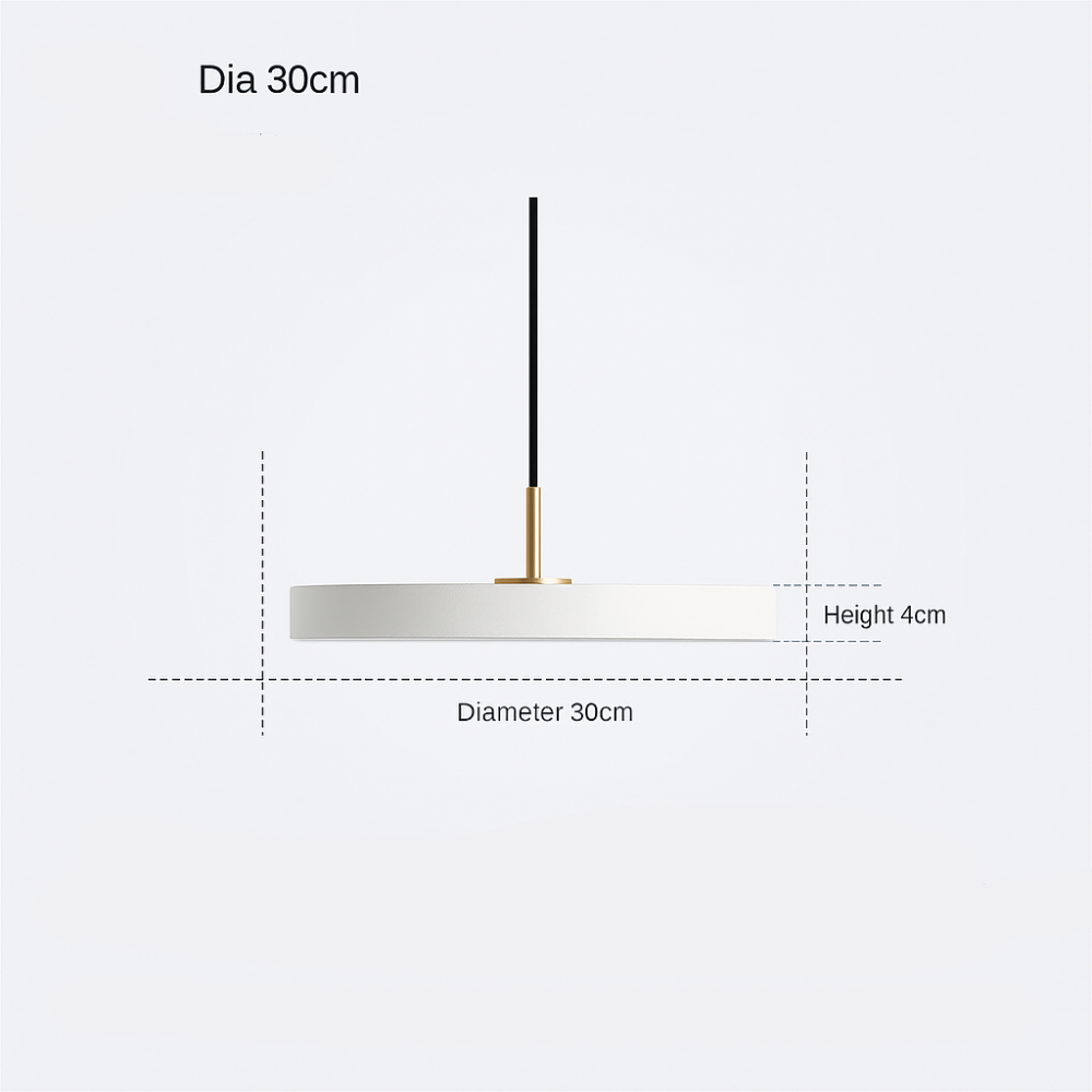 Skanto | Rund LED Pendellampe Modern Minimalist