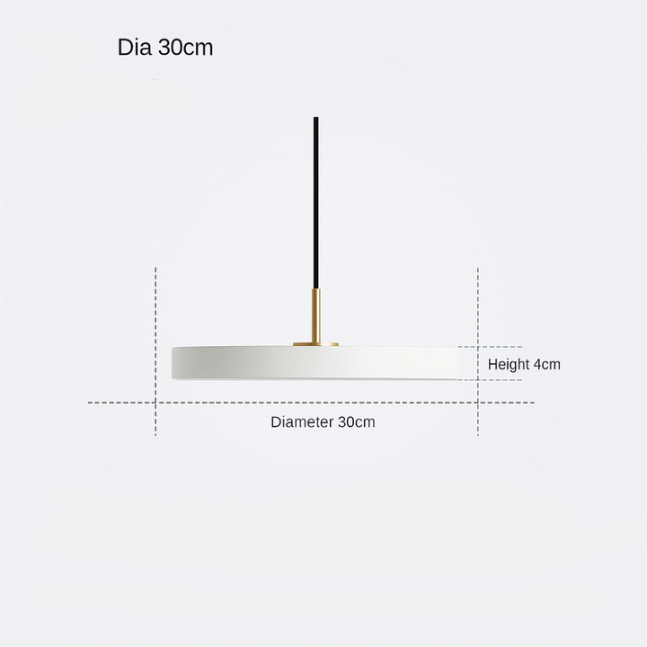 Skanto | Rund LED Pendellampe Modern Minimalist