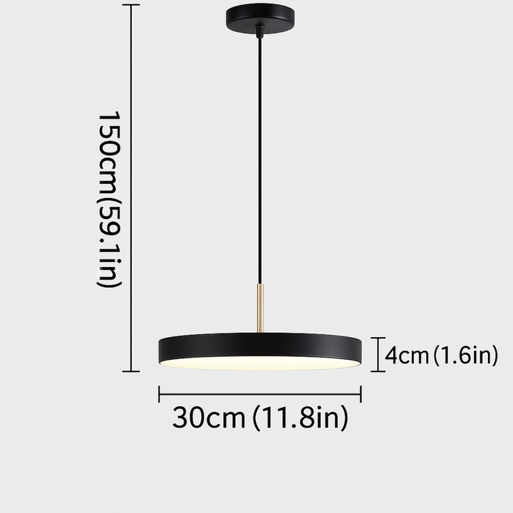 Skanto | Rund LED Pendellampe Modern Minimalist