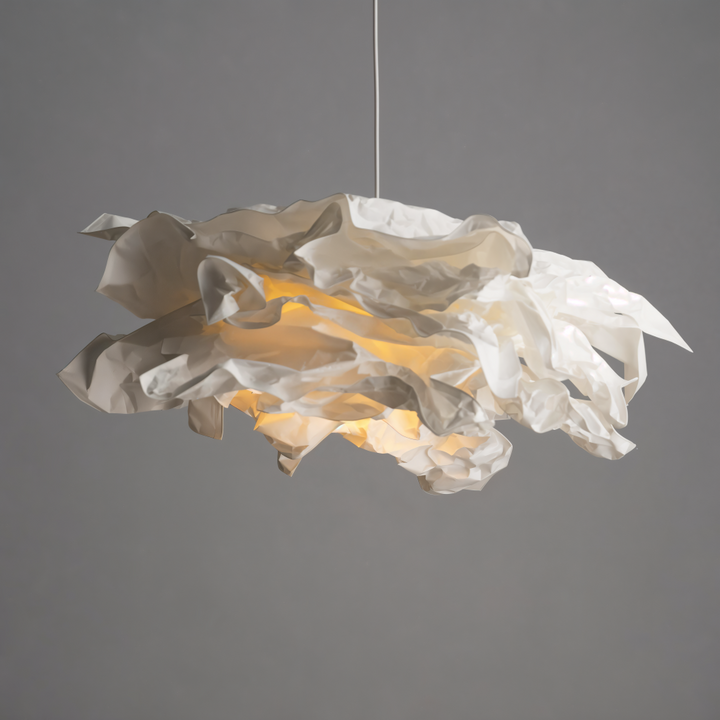 Creative Clouds Pendelleuchte – DIY papir taklampe med kunstnerisk sjarm | Skanto