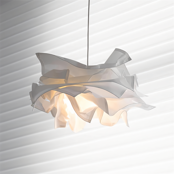 Creative Clouds Pendelleuchte – DIY papir taklampe med kunstnerisk sjarm | Skanto