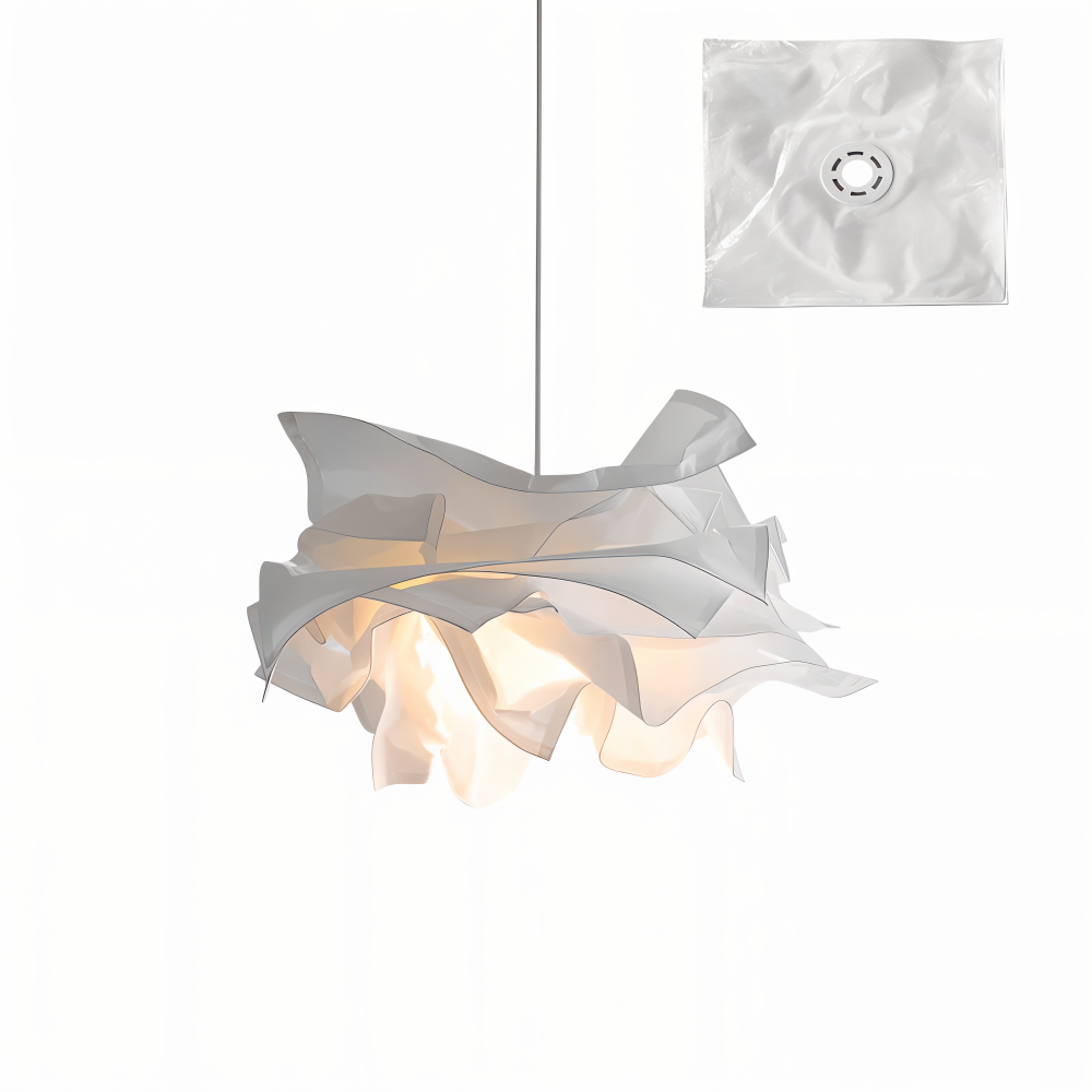 Creative Clouds Pendelleuchte – DIY papir taklampe med kunstnerisk sjarm | Skanto