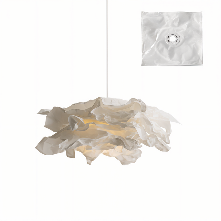 Creative Clouds Pendelleuchte – DIY papir taklampe med kunstnerisk sjarm | Skanto