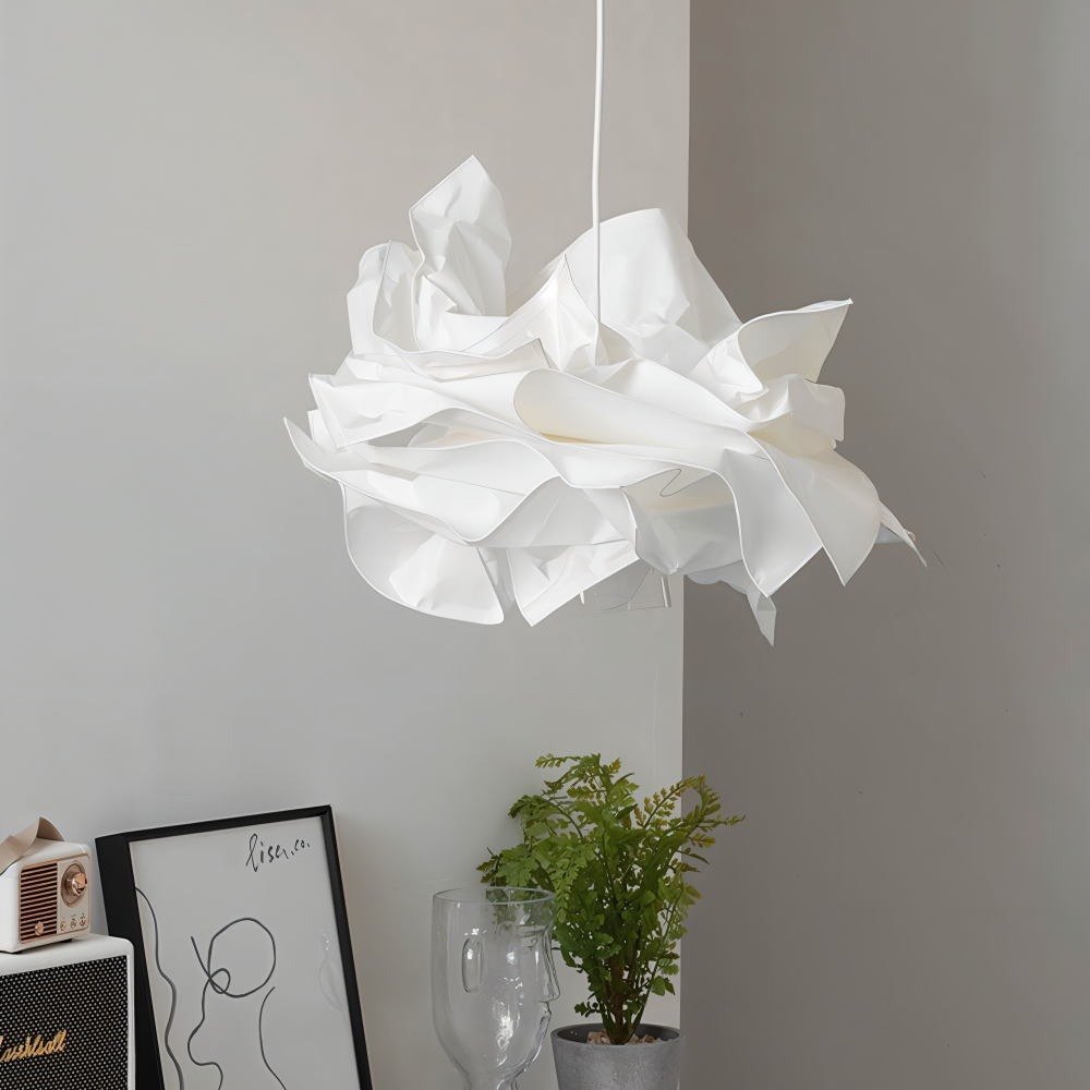 Creative Clouds Pendelleuchte – DIY papir taklampe med kunstnerisk sjarm | Skanto