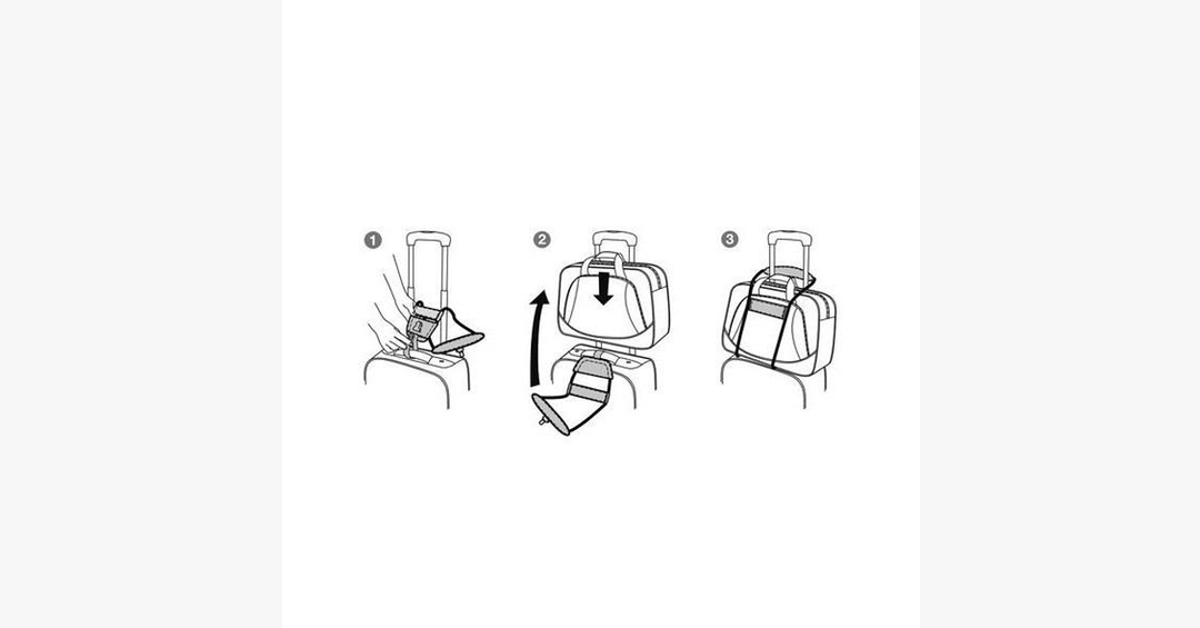 Skanto | Stretchable Bungee Bag - Compact & Light - Pack of 2 - Your Travel Companion!