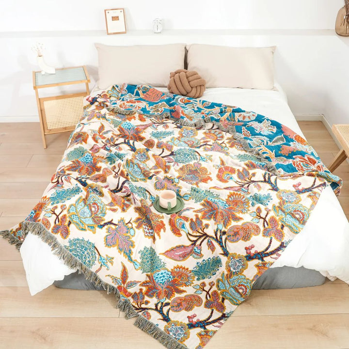 Skanto | Ornamentalt Have Bomull Teppe