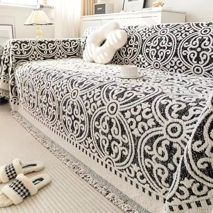 Skanto | Ornamental Jacquard Sofa Cover
