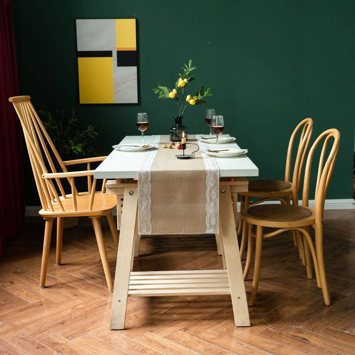 Skanto | Ornate Blossom Blondekant Dukløper