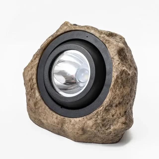 Skanto | Solar Rock Light – LED Hage Stein Lampe