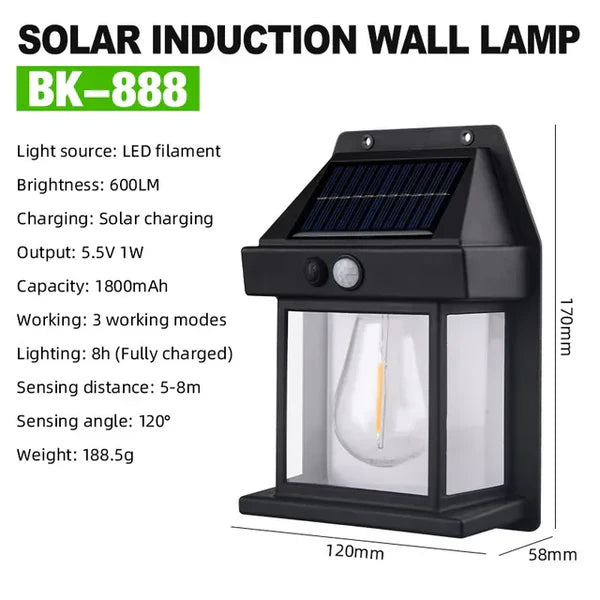 Skanto | Bærekraftig Solcelle Vegglampe - Solaris