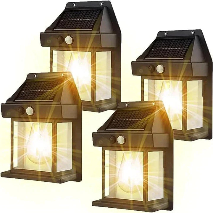Holdbar solvegglampe - Solaris | Skanto