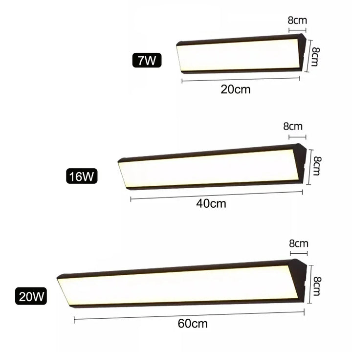 Skanto | Utendørs vegglampe LED aluminium lampe