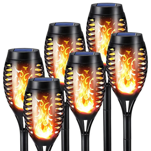 Solcel-drevne LED-lommelykter - SolarFlame | Skanto