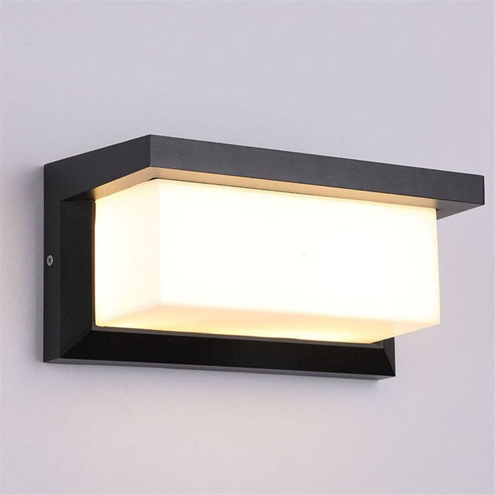 Horisonal LED-utendørslys