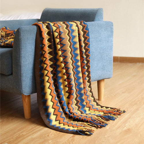 Skanto | Owen Fargerik Chevron Sengeteppe