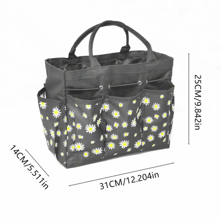Skanto | Oxford Floral Hageverktøy Organizer Bag