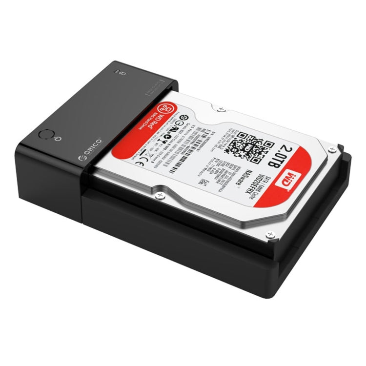 Skanto | ORICO 6518US3 USB 3.0 Type-B 2.5 / 3.5 Tommers Verktøyløs HDD Dockingstasjon Ekstern Lagringskabinett Harddiskboks (Svart)