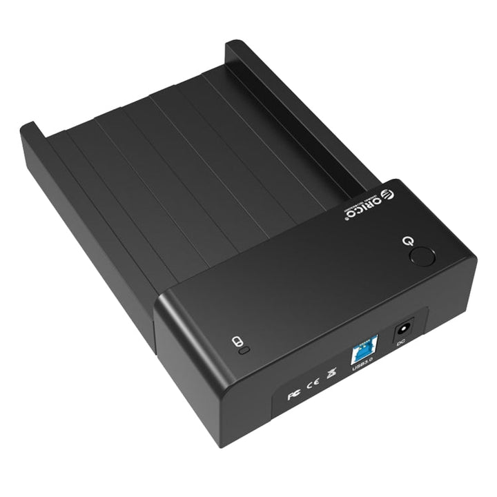 Skanto | ORICO 6518US3 USB 3.0 Type-B 2.5 / 3.5 Tommers Verktøyløs HDD Dockingstasjon Ekstern Lagringskabinett Harddiskboks (Svart)
