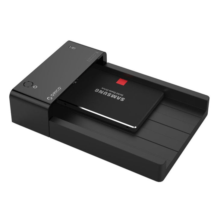 Skanto | ORICO 6518US3 USB 3.0 Type-B 2.5 / 3.5 Tommers Verktøyløs HDD Dockingstasjon Ekstern Lagringskabinett Harddiskboks (Svart)